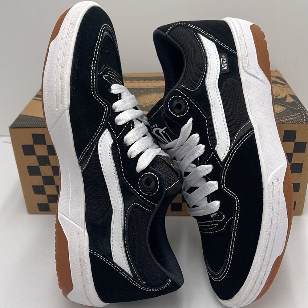 Vans Men’s Rowan 2 Black/White
VN0A2Z3IBA2 Sneakers - Picture 13 of 16